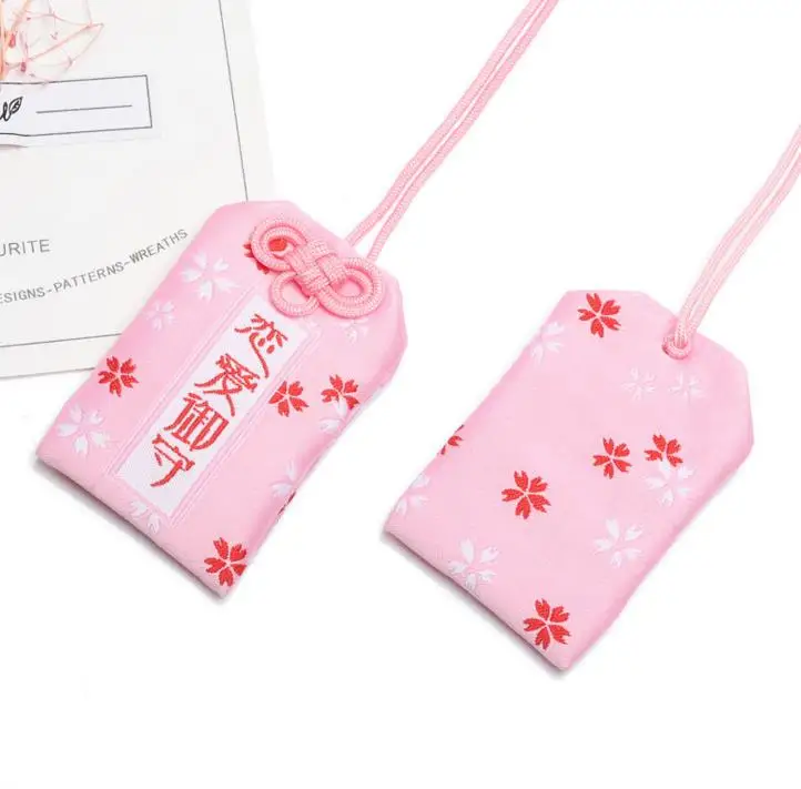 5 1 шт. Kawaii Omamori Фортуна успех работа любовь безопасность богатые телефон кулон держатель девушка ребенок подарок вечерние сувениры - Цвет: 5