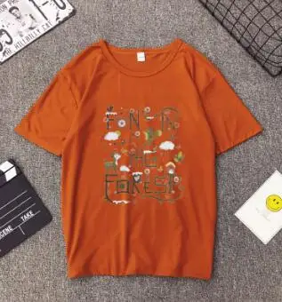 Женская футболка с принтом животных и птиц летняя Милая забавная Топы короткими