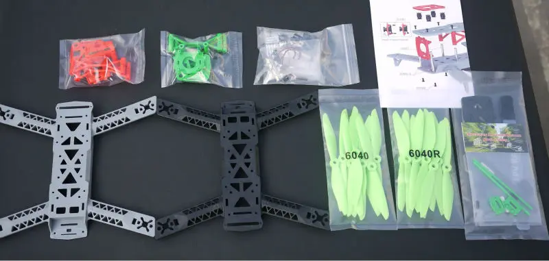 Бесплатная доставка RC Мультикоптер 4 оси Квадрокоптер kingkong260 мини гексакоптер с