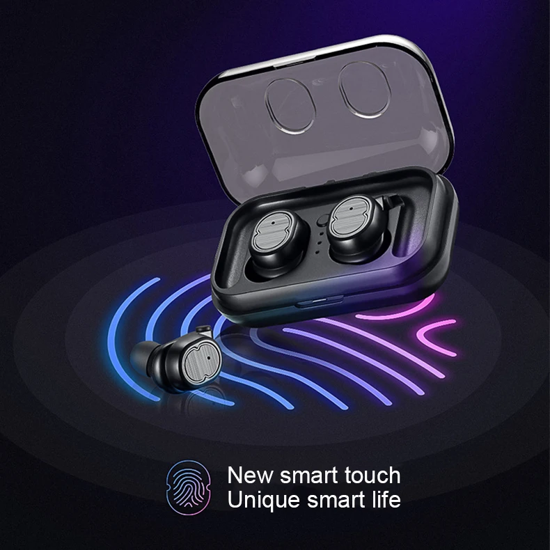 New HAOBA X3 Bluetooth V5.0 TWS Earphone Waterproof Wireless Stereo Earbud for XIAOMI iphone Phone With Charging Box | Электроника
