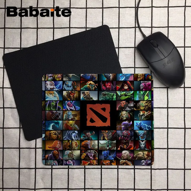25x29cm Babaite Dota 2 фигурки игр косплей кожи Анимация игра коврик для мыши 180*220*2 мм или 250*290*2 мм - Цвет: 25x29cm