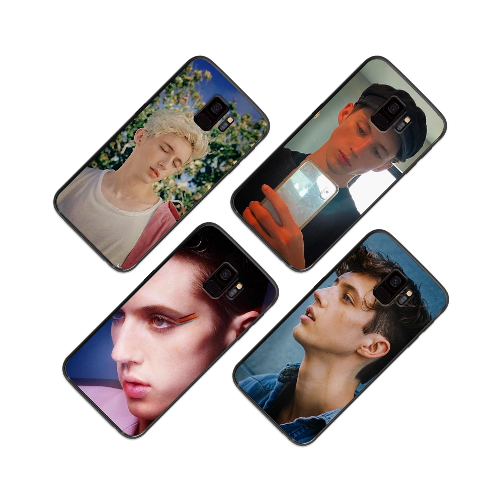 Мягкий чехол для телефона Troye Sivan singer Samsung Galaxy S6 S7 S8 S9 S10e Plus Note 8 9 | Мобильные