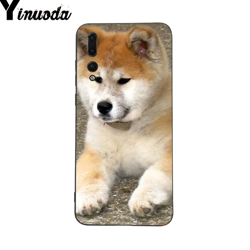 Чехол для телефона Yinuoda с изображением милой собаки Akita Huawei P9 P10 Plus Mate9 10 Mate10 Lite P20 Pro