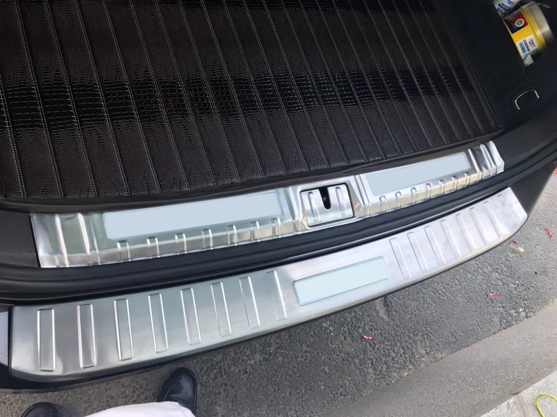 Для Volkswagen Passat 5 дверь вагона B8 2017 2018 нержавеющая внутренней и внешней Задний
