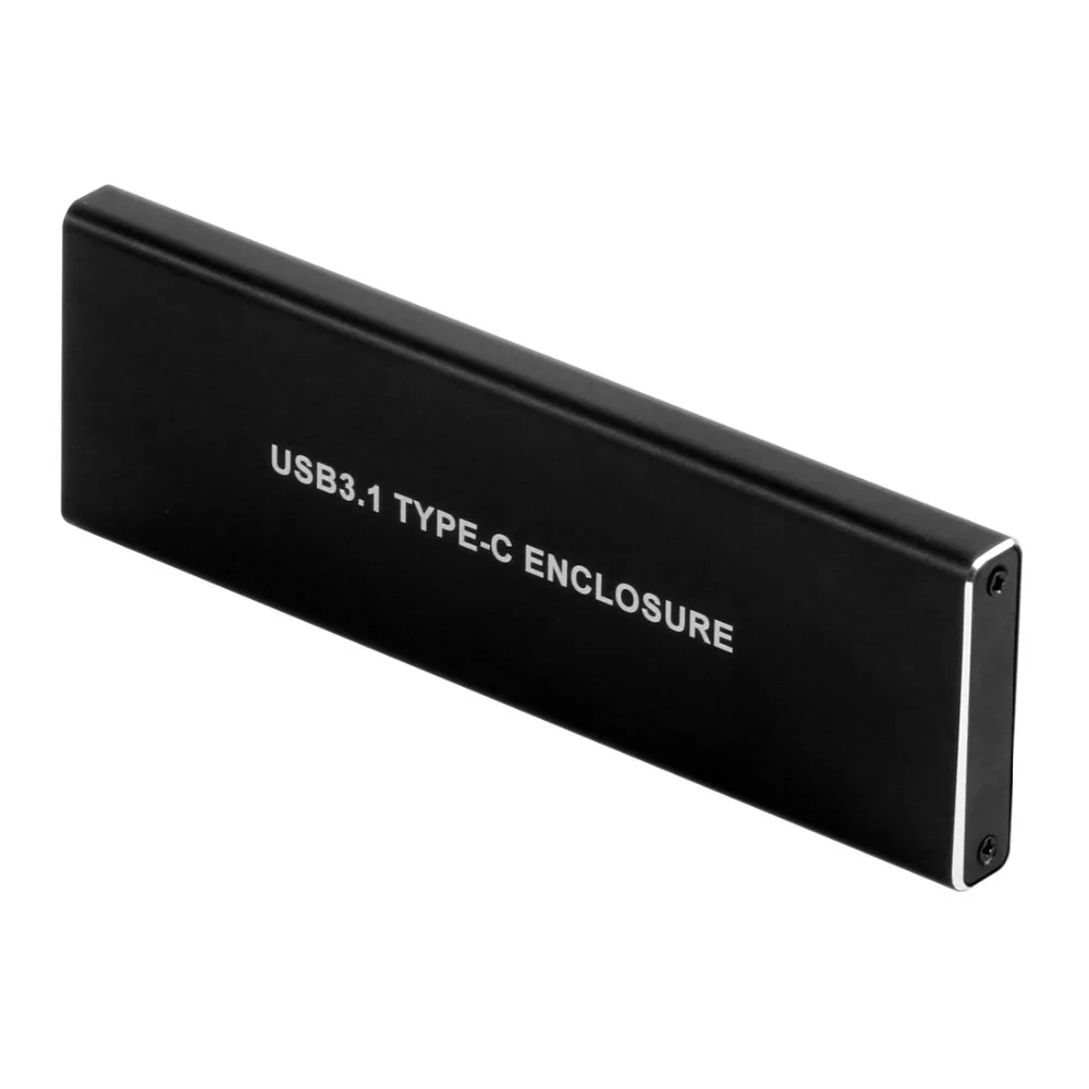 NVMe PCIE USB3.1 HDD корпус M.2 для USB SSD корпус для жесткого диска Тип C 3,1 M Соединитель в форме ключа корпус