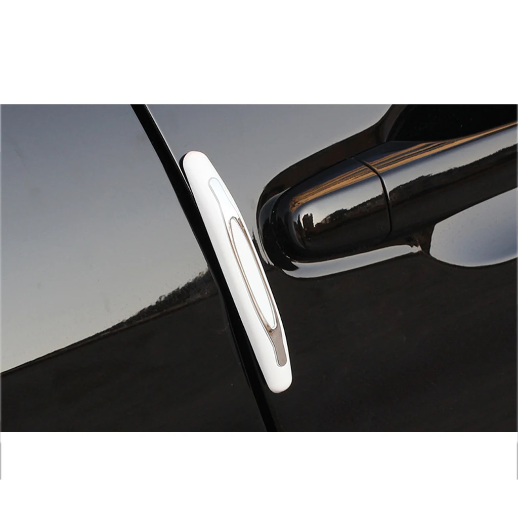 4 шт. Универсальный Автомобильный бампер для двери защита от царапин наклейка