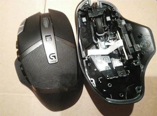 1 шт., чехол для мыши, верхняя часть корпуса для мыши logitech G602, крышка для мыши с боковыми клавишами