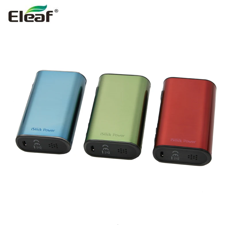 Новый цветной испаритель Eleaf iPower iStick Power TC 80 W бокс мод батарея вейп электронная