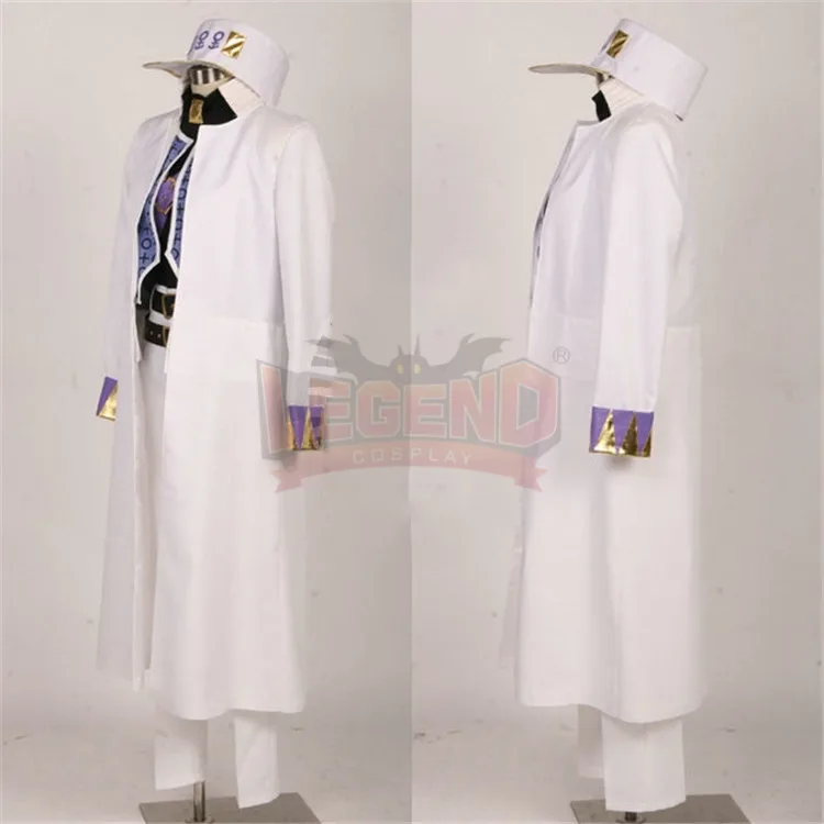 Аниме Джоджо Необычные Приключения алмаз Небьющийся Kujo Jotaro косплей костюм на Хэллоуин