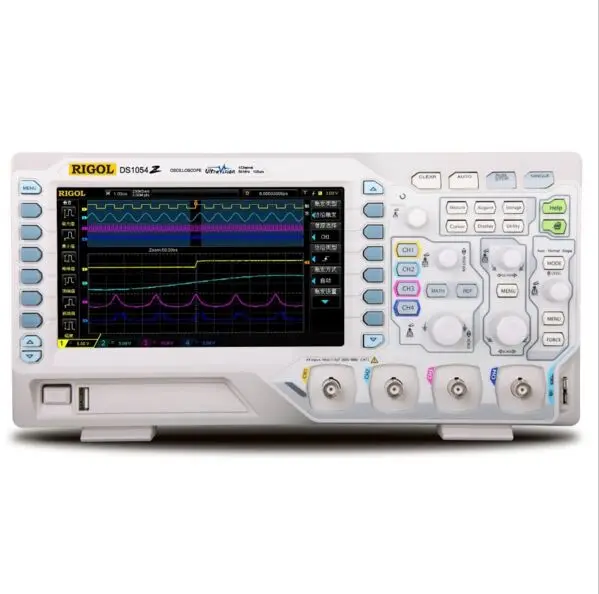 Цифровой осциллограф RIGOL 1GS/s 7 дюймов DS1054Z 4 аналоговых канала цифровой 50 МГц