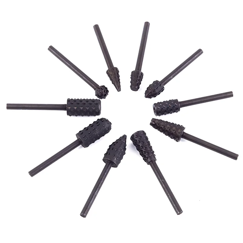 10 шт./партия 1/8 &quotHSS титановые фрезы резаки пилки подходят для роторного