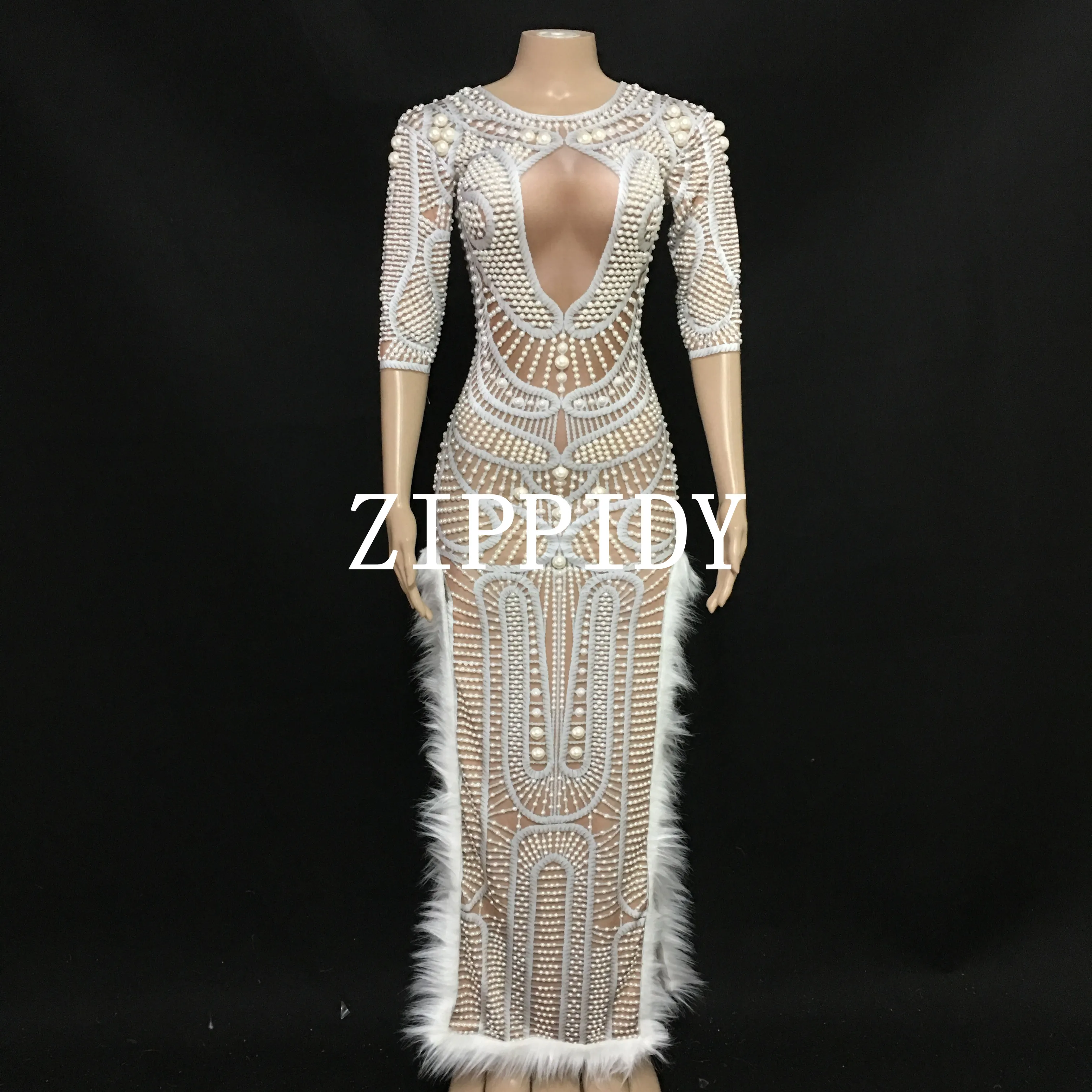 Роскошные Блестящие Серебряные стразы платье длиной до колен мигает вечерние