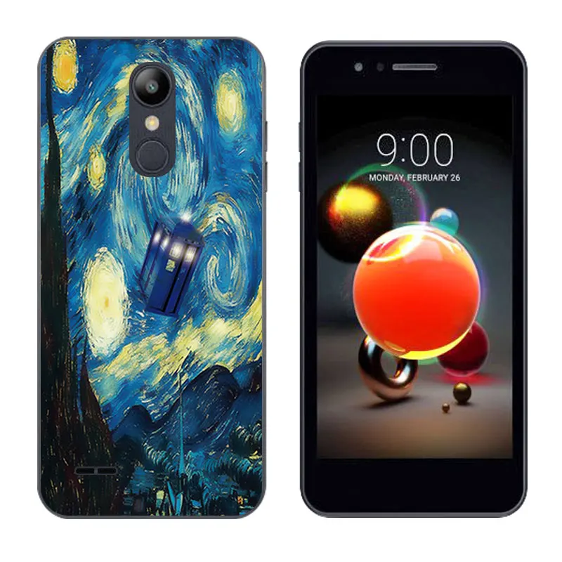 Ультратонкий чехол-накладка из ТПУ для телефона LG K8 (2018)/K9 с рисунком сосны 2018 K9