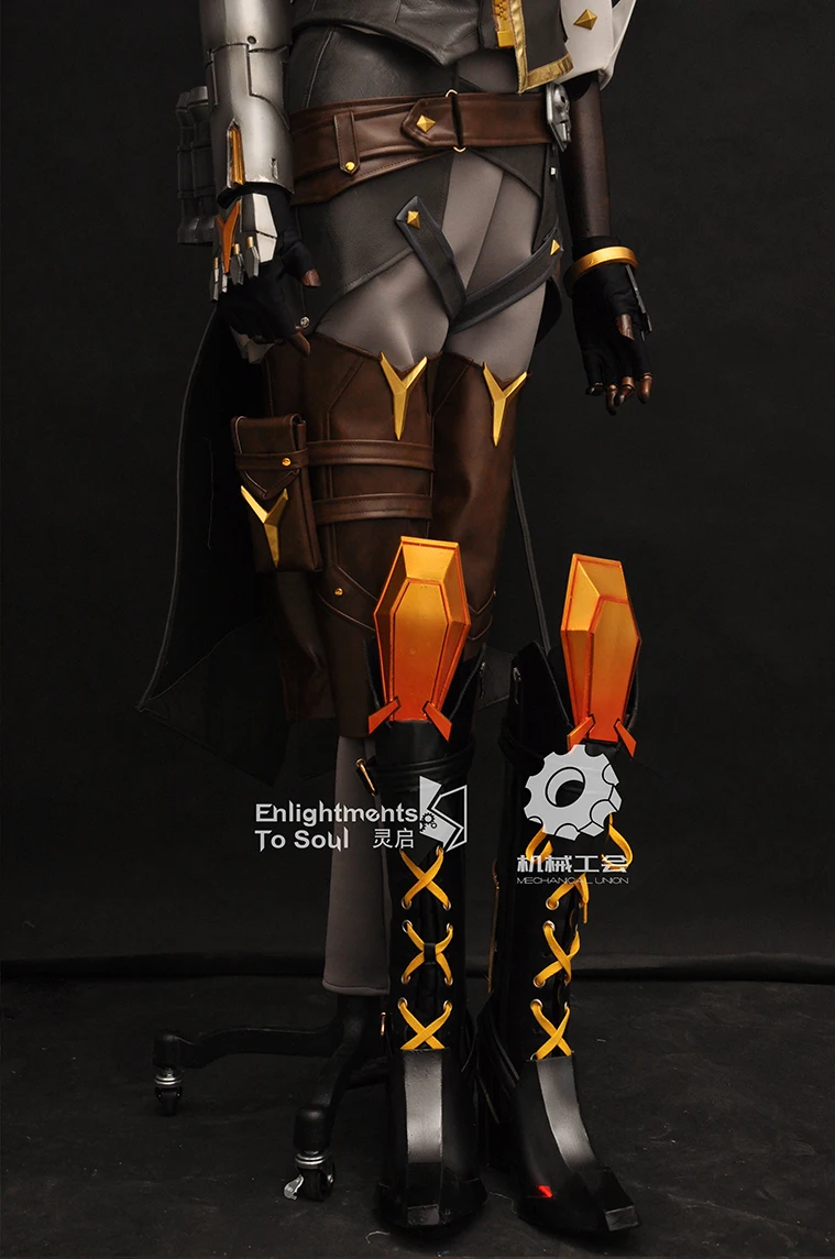 [По индивидуальному заказу] Игра OW Ashe герой лиха наряд Высокое снижение косплей костюм полный набор Рождество карнавал
