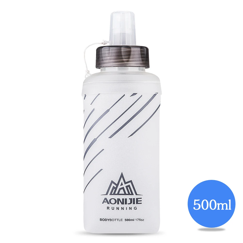 SD18-R500ML Мягкая Спортивная фляжка для бега AONIJIE, мягкая складная фляжка из ТПУ, сумка для воды Marathon 200 мл 250 мл 350 мл 600 мл - Цвет: SD18-R500ML