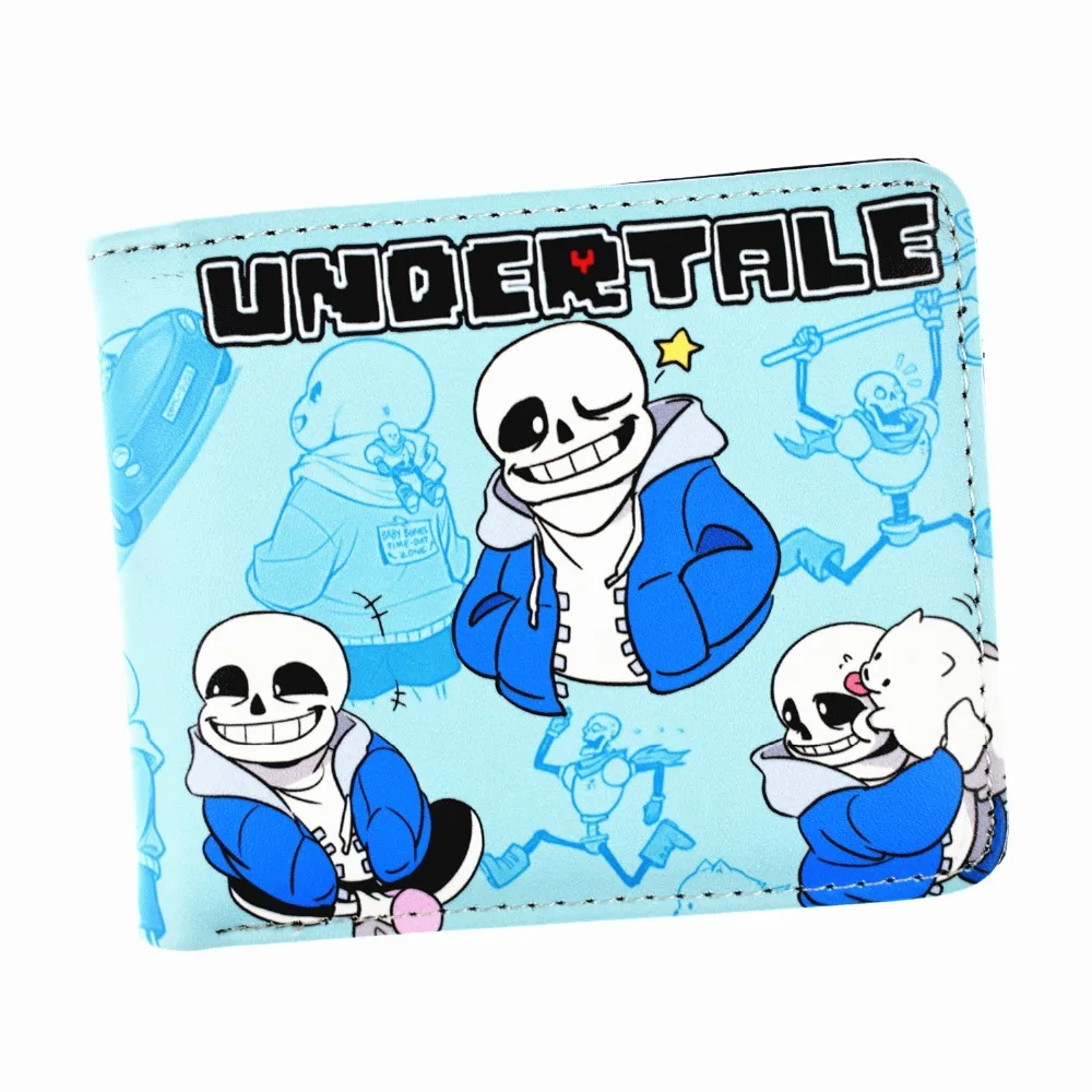 Новое поступление игры бумажник Undertale с держатель для карт отделение
