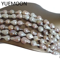 pearl beads100 nature freshwater loose pearl with baroque shape big baroque shape pearl in nature colors 11 15 mm