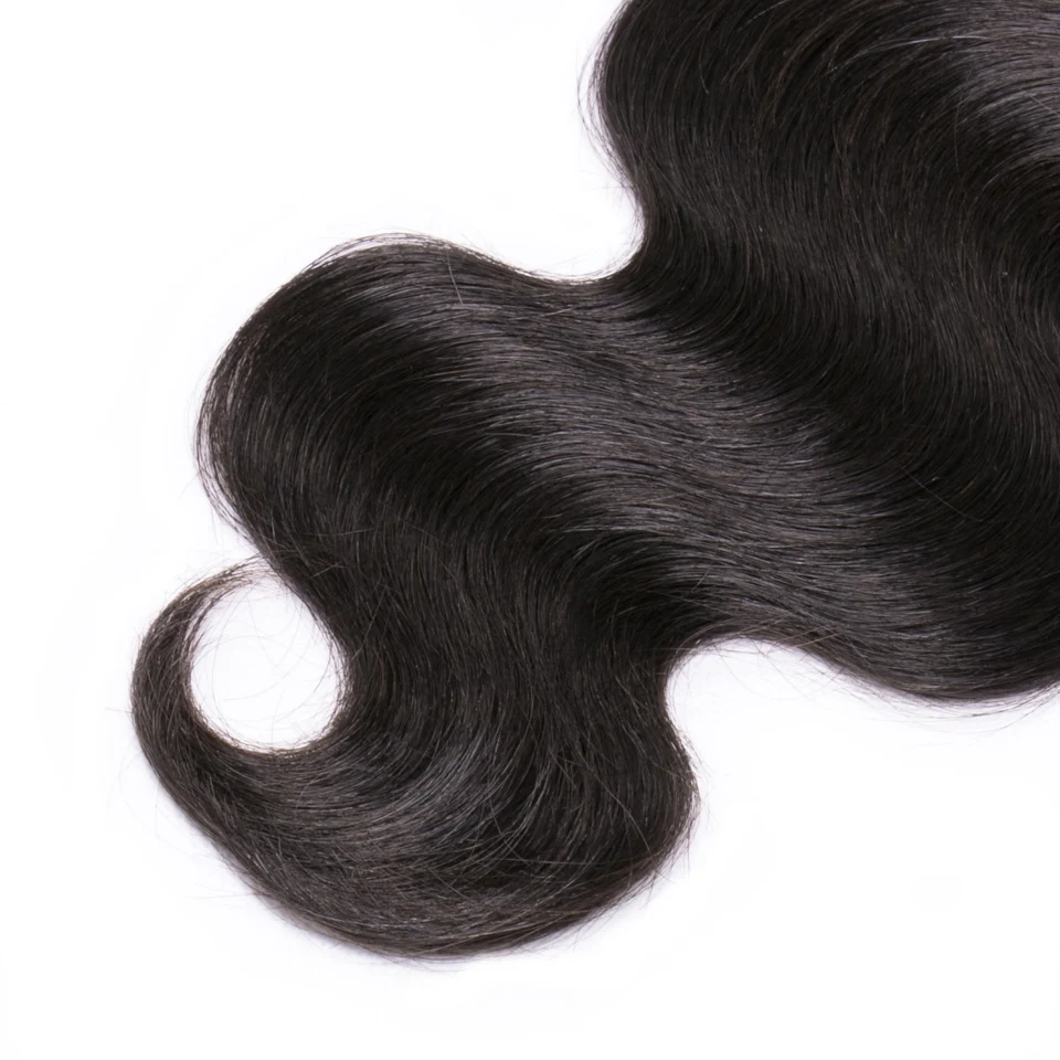 Chloe Brazilian Hair Body Wave 4x4 Remy Human Lace Closure Free Part Bleached Knots With Baby | Шиньоны и парики