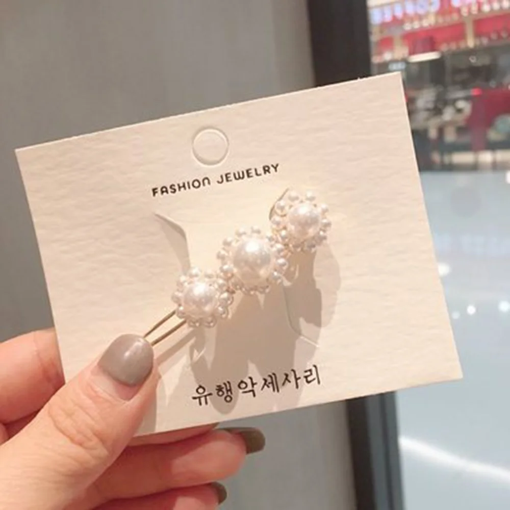 Заколка для волос с жемчугом 1 шт. | Красота и здоровье