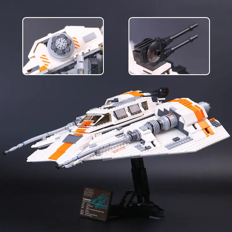 STAR WARS 05084 the UCS Rebel Snowspeeder Model Building Blocks Kits For Boys Compatible 10129 Brick Toy | Игрушки и хобби