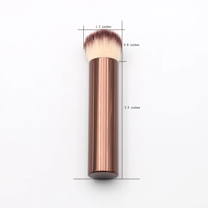 High Performance Metal Handle Unique Ideal Shape Super Soft Taklon Bristle Virtual Skin Perfect Seamless Foundation Brush | Красота и