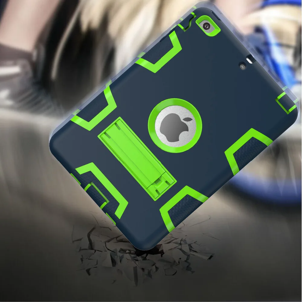 Чехол для Ipad Mini3 ударопрочный жесткий силиконовый чехол подставка Mini 2 3 3|cover for