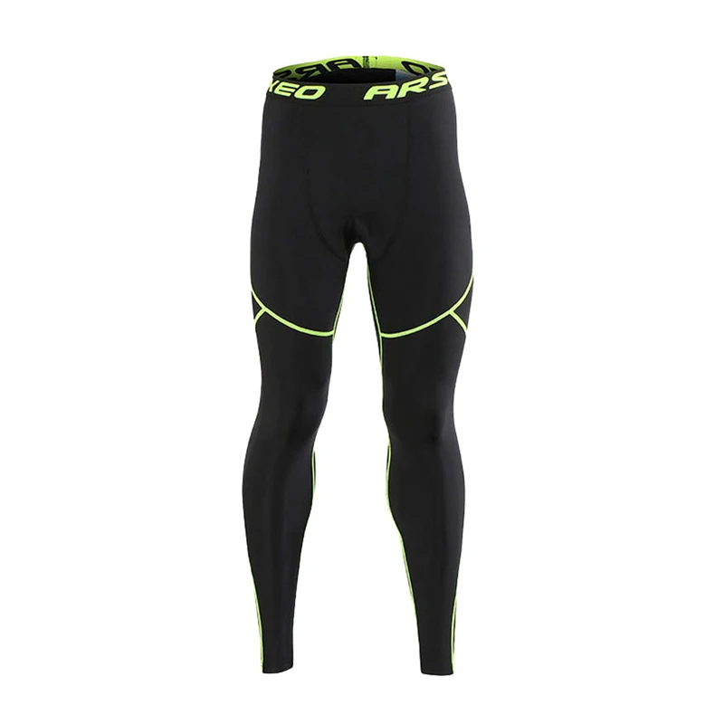Black Green Pants Мужские зимние спортивные велосипедные базовые слои термобелье мужские для лыж/пеших прогулок/сноуборда - Цвет: Black Green Pants