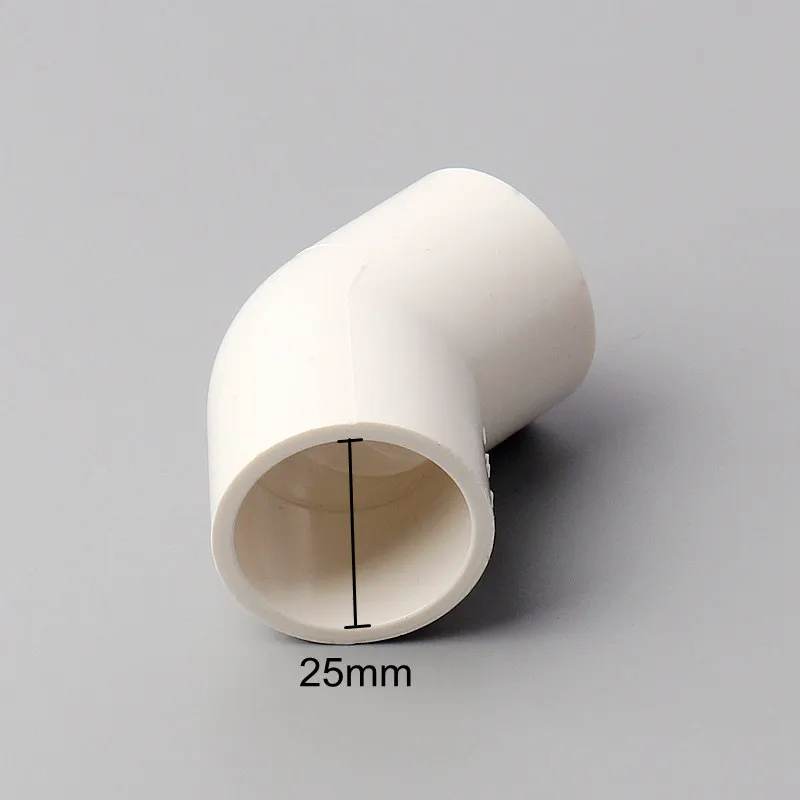 2 шт. внутренняя Диаметр 25 мм 3/4 способов разъем 45/90 градусов локтя равны разъем прямой разъем конец шланга Кепки полива сада - Цвет: 45 Degree Elbow