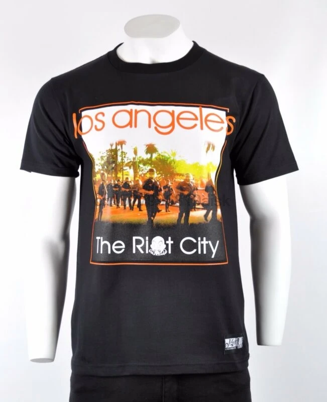 Джокер бренд Los Angeles The Riot City Militant Rebel Low Rider футболка|Мужские футболки| |