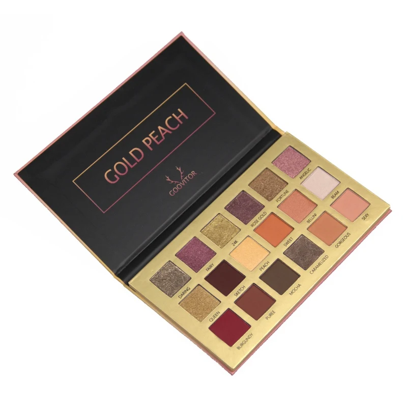 18 видов цветов Тени для век Палитра сильно пигментированные оттенки макияж