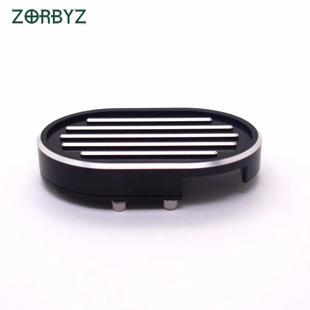 Черная алюминиевая крышка ножной педали тормоза CNC ZORBYZ для мотоцикла Harley Sportster XL883