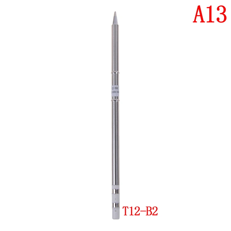 A13 1 шт. A13-A24 T12 паяльник для паяльной станции длина 15 см - Цвет: A13