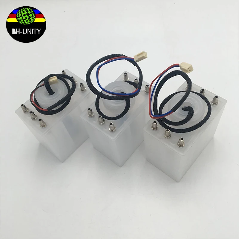 2 шт./лот картридж с чернильным баком для принтеров растворителей 6 отверстиями и