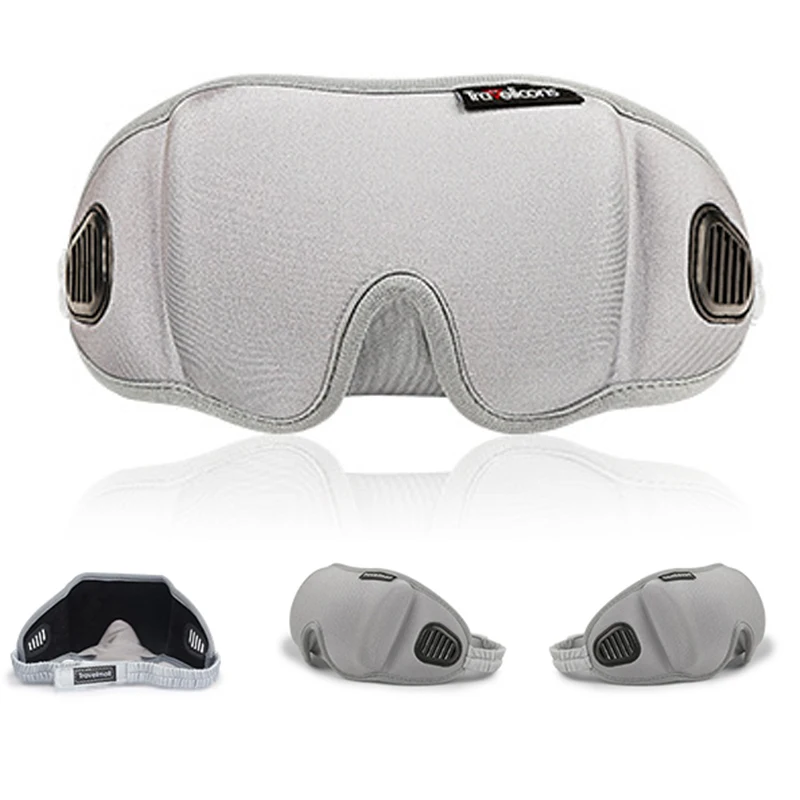 Летняя 3D маска для сна повязка на глаза мужчин и женщин мягкая бархатная