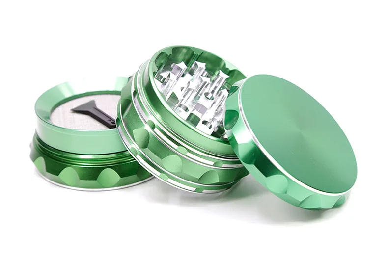 4 слоя 63 мм из алюминиевого сплава полигон металл раста травяной измельчитель