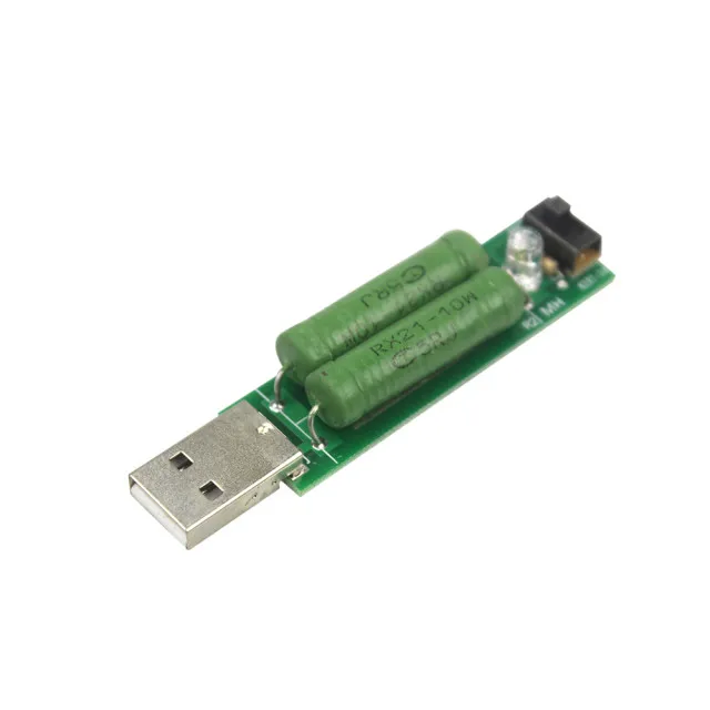ЖК-экран мини креативный телефон USB тестер Портативный доктор напряжение измеритель тока мобильное зарядное устройство детектор нагрузочный резистор 2A1A - Цвет: Load