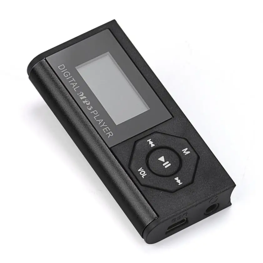 Мини Mp3 Hifi плеер мини USB MP3 музыкальный медиаплеер с ЖК-экраном Поддержка 16 Гб Micro SD TF карта спортивные наушники Mp3 плеер