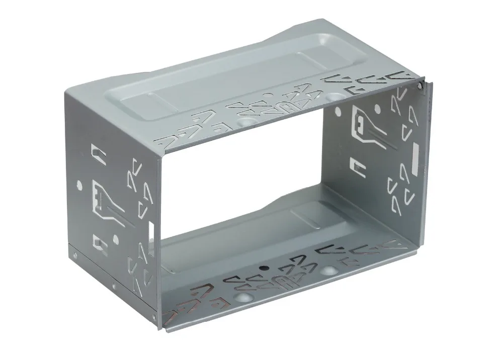 Тыква установка рамка для универсальных двух Din автомобильный dvd-плеер на основе