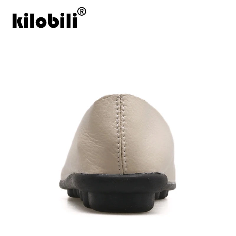 Kilobili/2019 г. весенние женские балетки на плоской подошве Туфли оксфорды обувь из