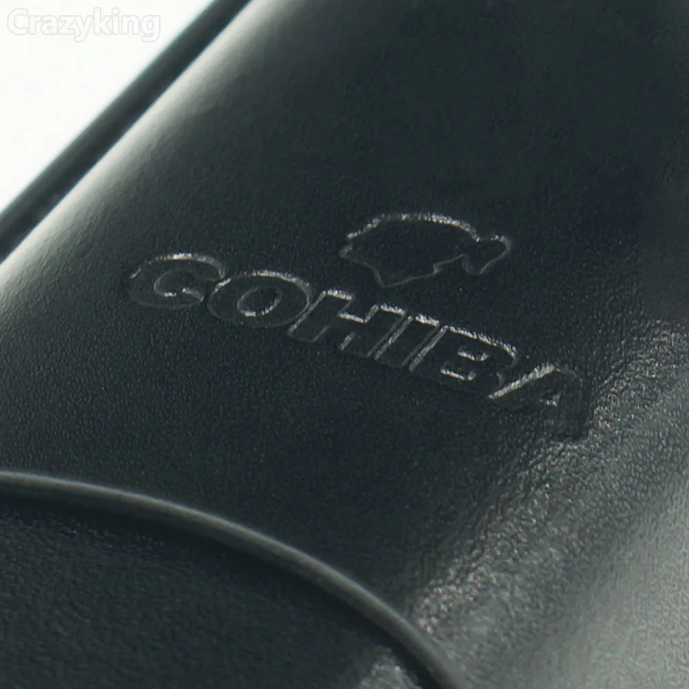 Чехол для сигары Cohiba кожаный путешествий с 2 трубками|humidor|humidor cohibahumidor cigars |