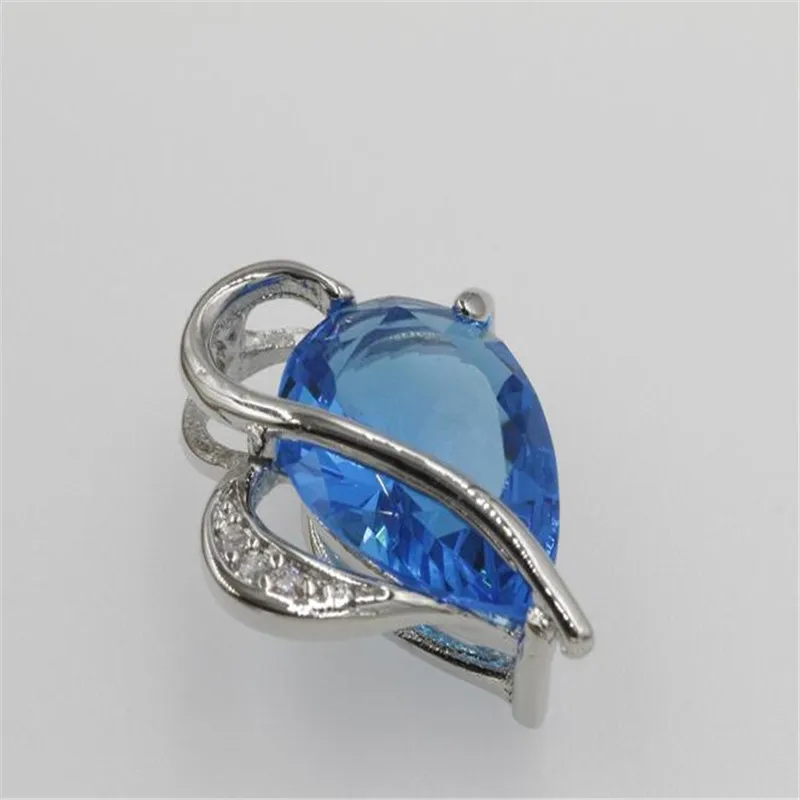 Сделай Сам классическое ожерелье с подвеской в форме сердца из кристаллов