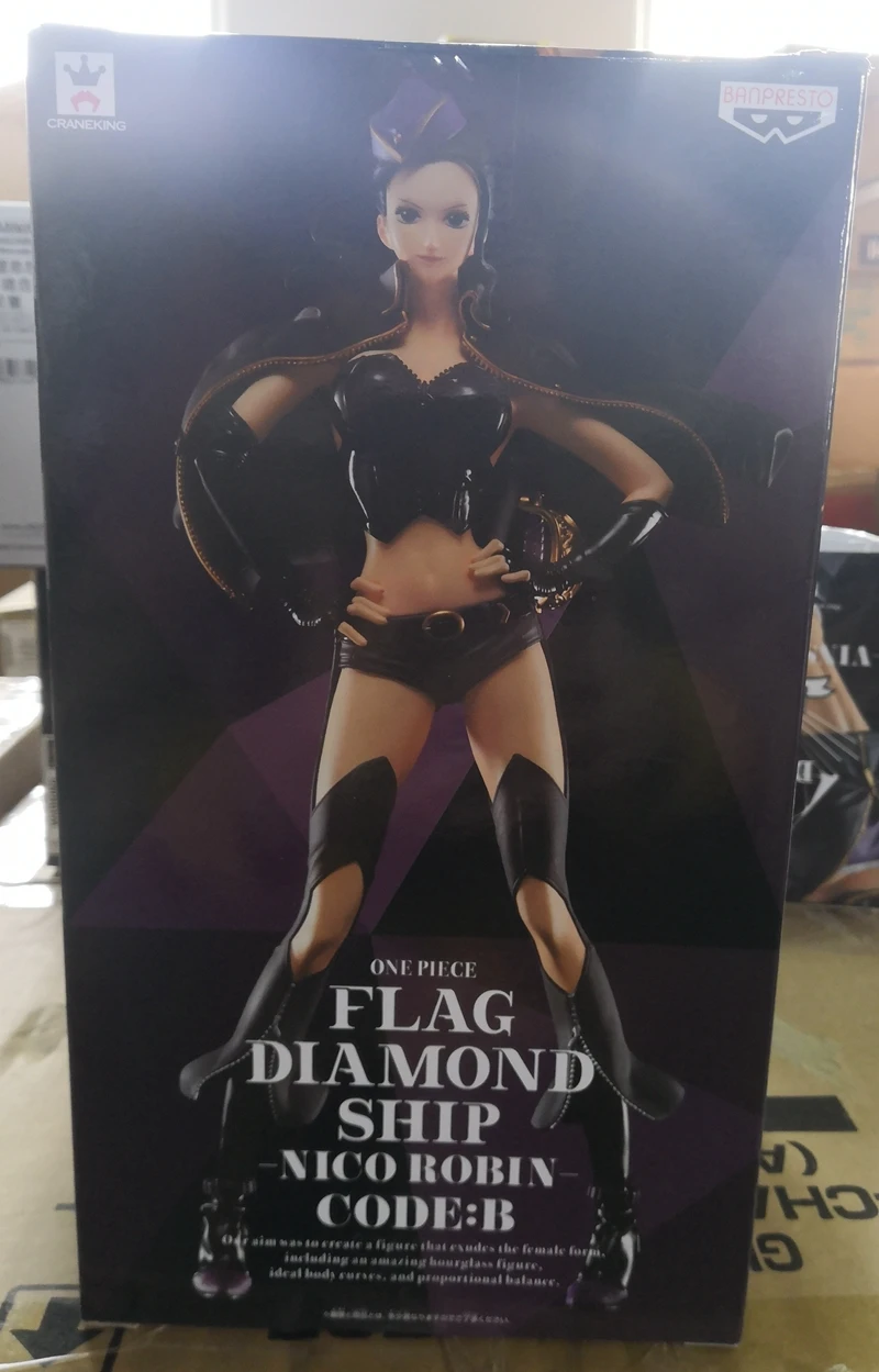 Оригинал Banpresto флаг алмазный корабль FDS Нико Робин ковбой версия ПВХ фигурка