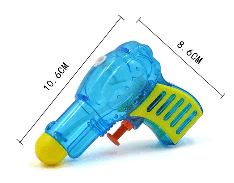 

Plastic Extrusion Mini Small Gun Summer Outdoor Hot Beach Toys Run Men's Mini Water Variety Random Color For Kids Games