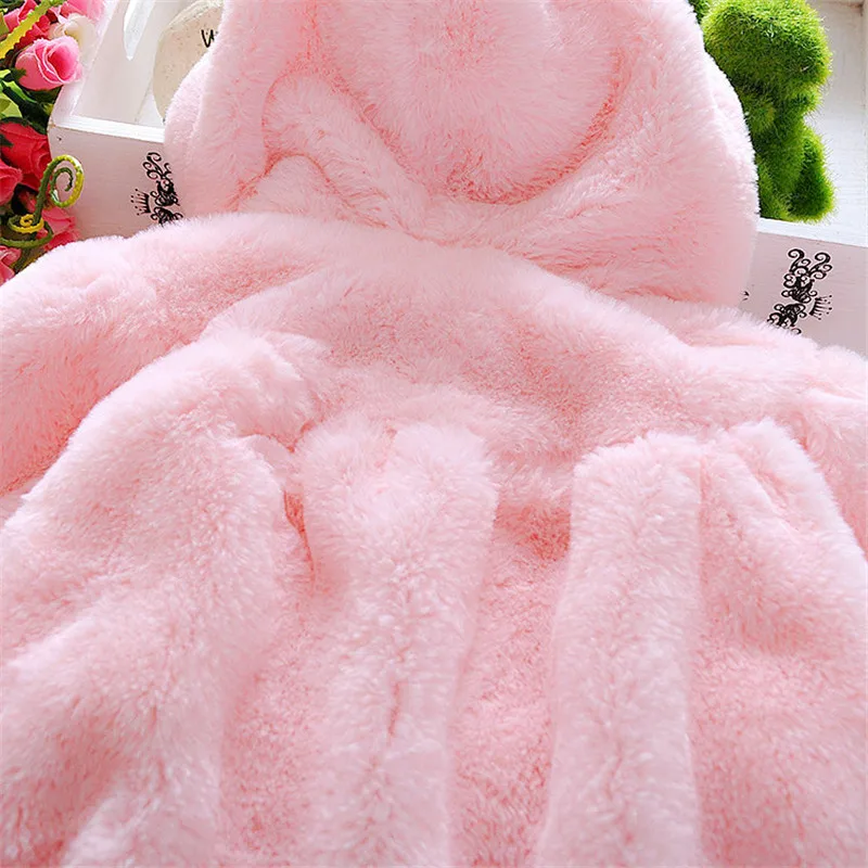 2021 baby girl jackets girls outerwear coats winter kids jacket Velour fabric garment lovely Bow coat clothes | Детская одежда и