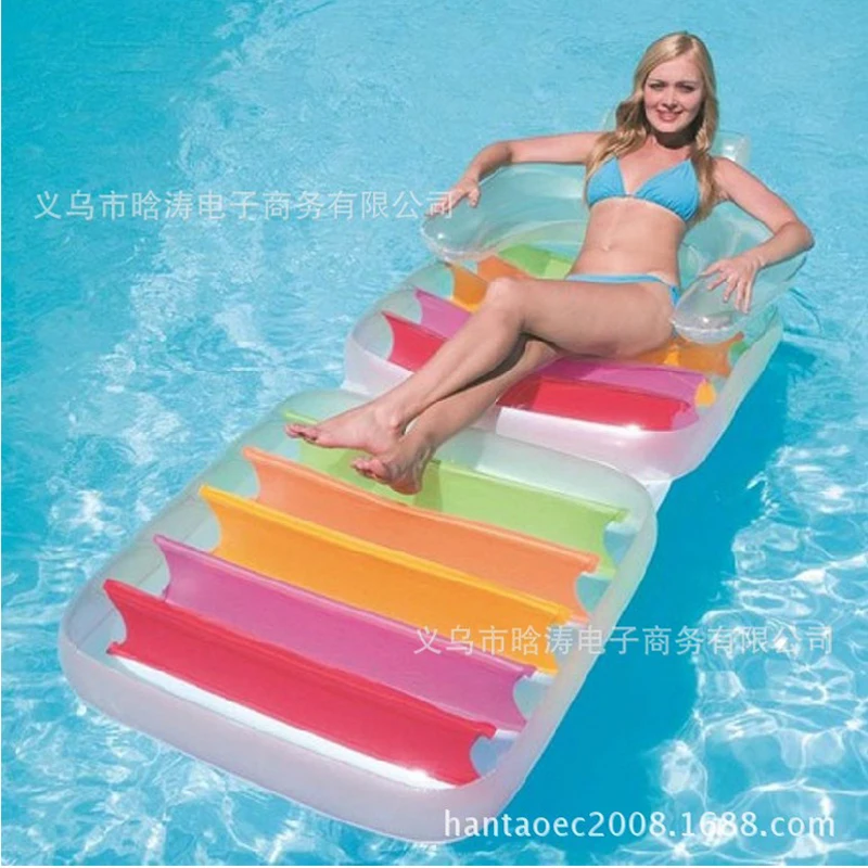 Новое поступление водный диван INTEX 198*94 см воздушный матрас для водных игр
