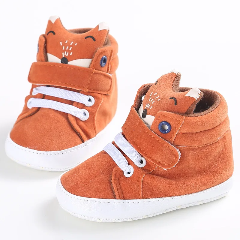 Cute Fox Spring and Autumn Winter New 0-1 Year Old Baby Learning To Walk Shoes Sale | First Walkers