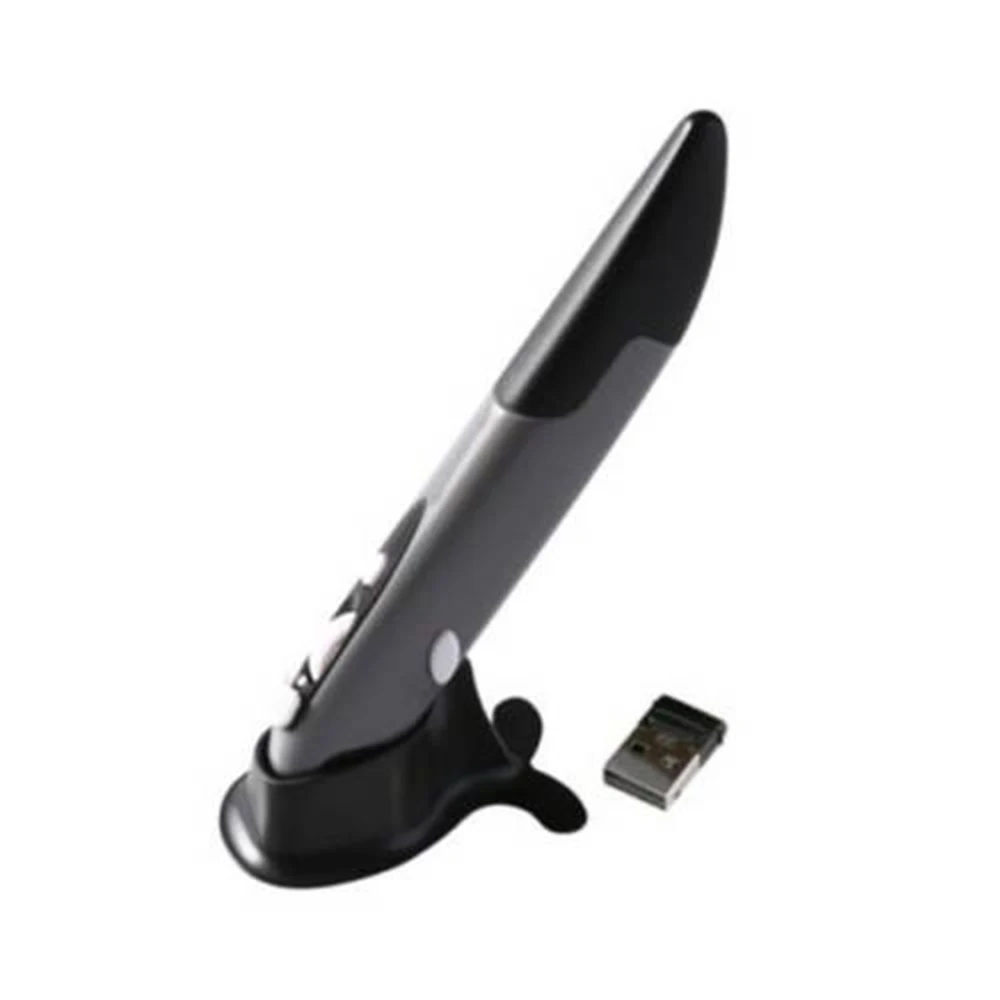 Модная Беспроводная оптическая мышь Pen 2 4 ГГц USB беспроводная карманная для