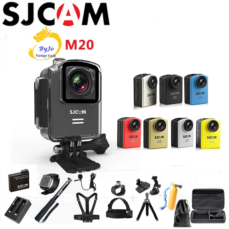 Оригинальная водонепроницаемая Спортивная Экшн-камера SJCAM M20 Wifi 4K 24fps HD 2 0 &quotс