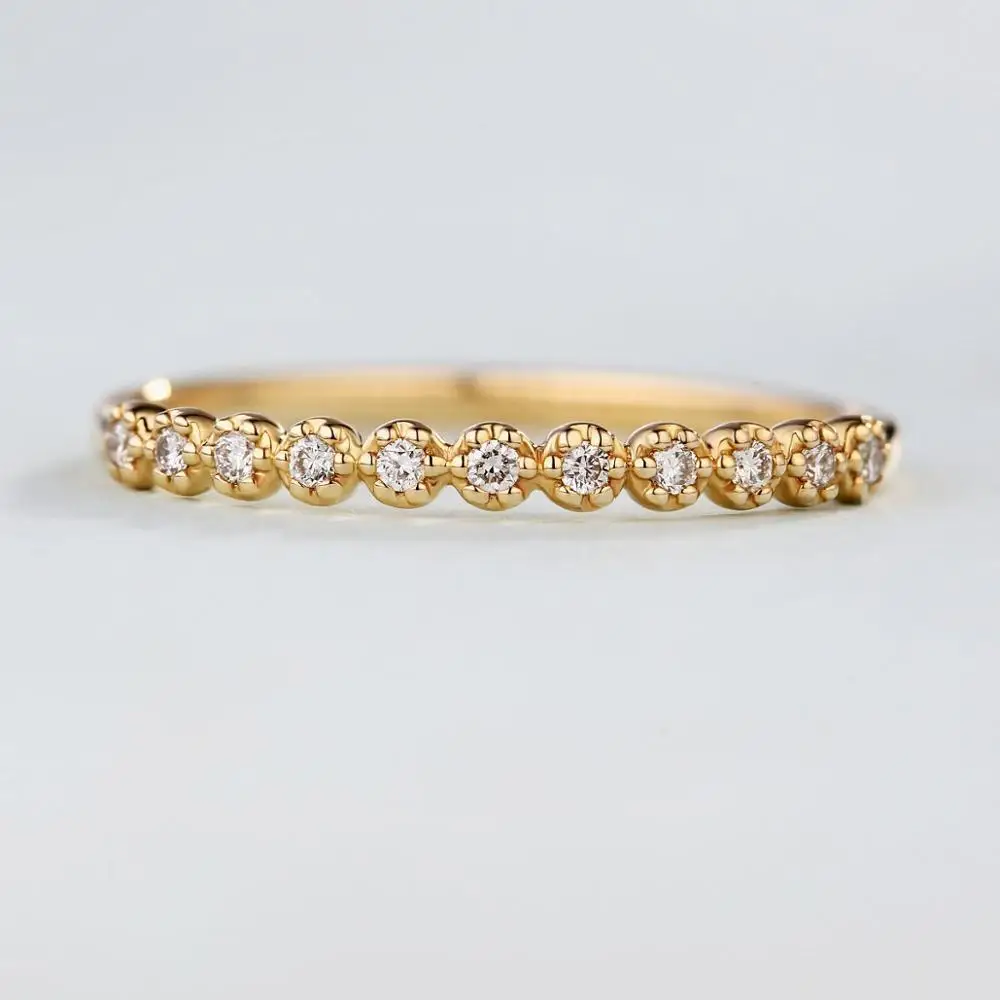 Популярное кольцо loreдана для пары Женское Золотое ювелирное изделие. Подходит