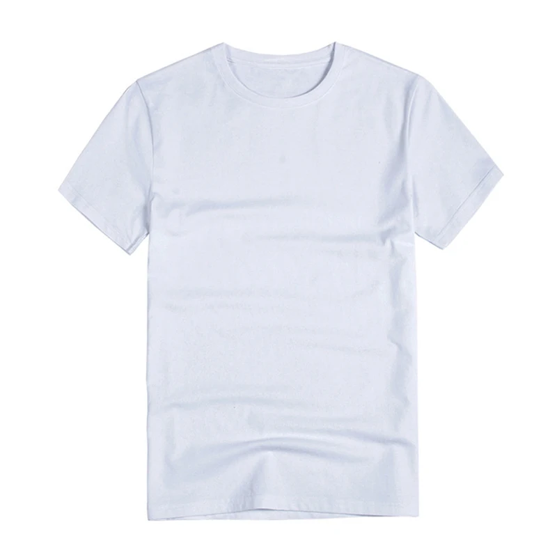 Высококачественные футболки с принтом на заказ Мужская хлопковая футболка